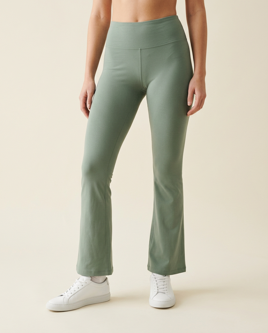 Ballet Flare Legging in Sage