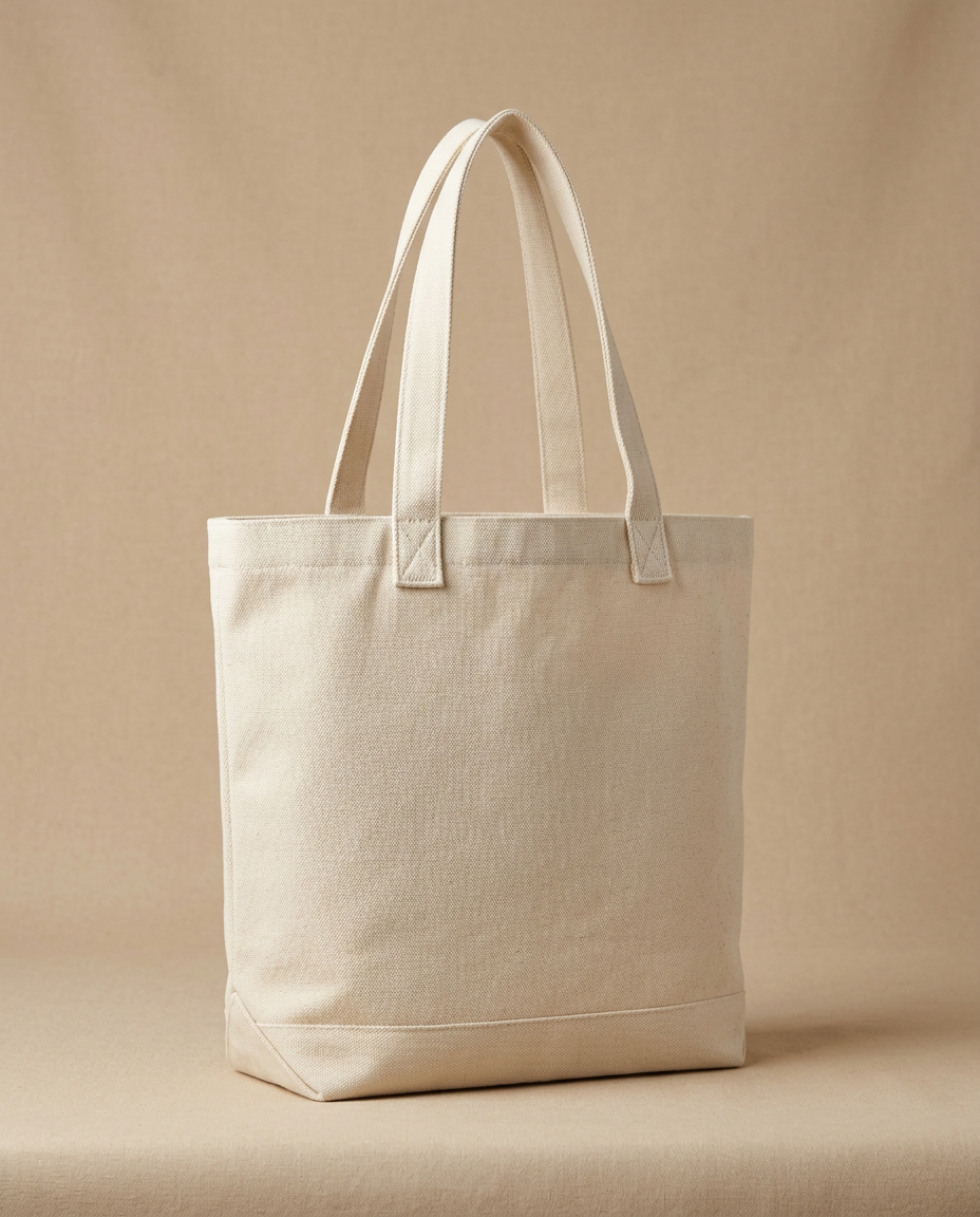 The Claire Tote in Ivory
