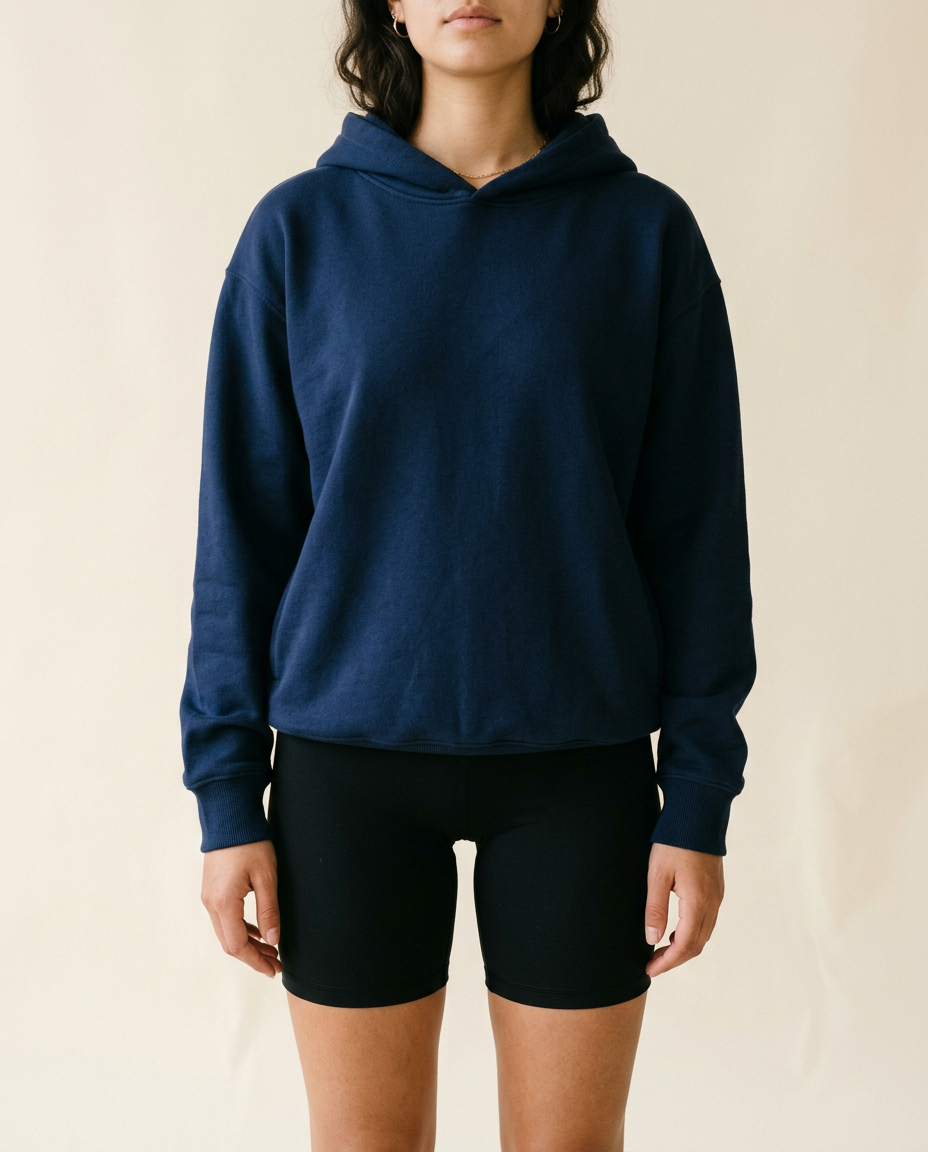 Moonrise Relaxed Hoodie in Midnight